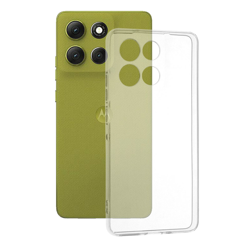 Etui na Motorola Moto G86, Techsuit, Przezroczyste, Transparentne