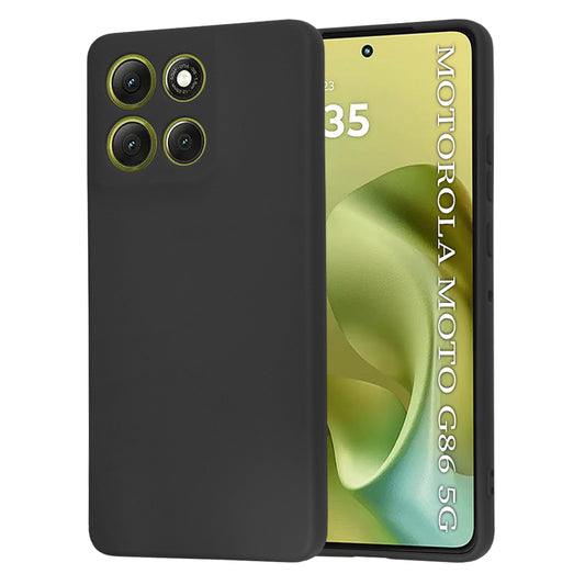 Etui na Motorola Moto G86, Techsuit, SoftFlex, czarne