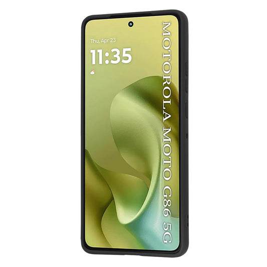 Etui na Motorola Moto G86, Techsuit, SoftFlex, czarne