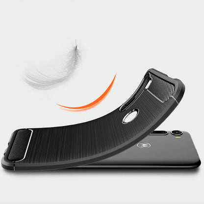 Case for Motorola One Fusion+, Techsuit, Carbon, Black