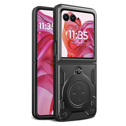 Etui do Motorola Razr 50 Ultra, Techsuit, CamGuard Pro, czarne