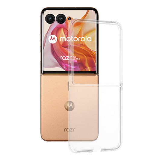 Etui do Motorola Razr 50 Ultra, Techsuit, Przezroczyste, Transparentne