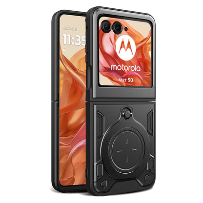 Etui na Motorola Razr 60 / Razr 50, Techsuit, CamGuard Pro, czarne