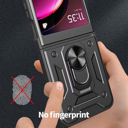 Etui do Motorola Razr 60 / Razr 50, Techsuit, CamShield, Czarna