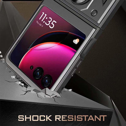 Etui do Motorola Razr 60 / Razr 50, Techsuit, CamShield, Czarna