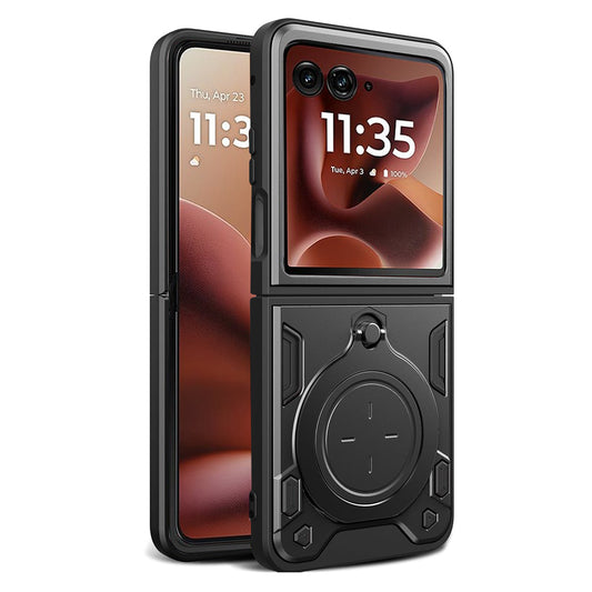 Etui do Motorola Razr 60 Ultra, Techsuit, CamGuard Pro, czarne