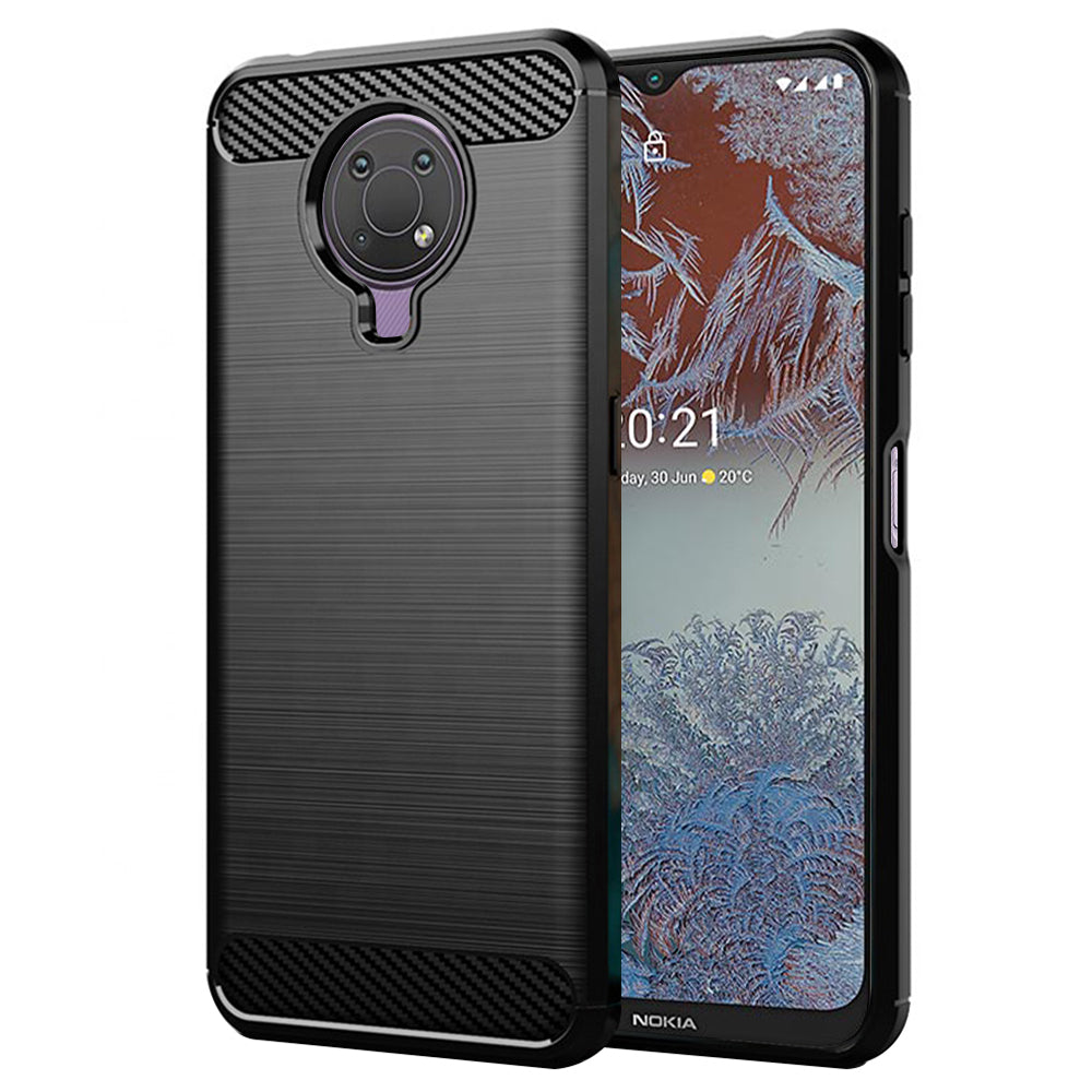 Case for Nokia G10 / G20, Techsuit, Carbon, Black