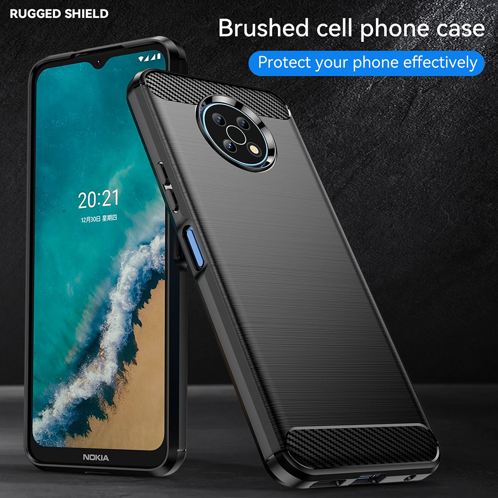 Case for Nokia G50, Techsuit, Carbon, Black