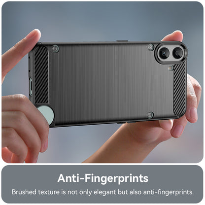Etui na Nothing CMF Phone 1, Techsuit, Carbon, Czarny