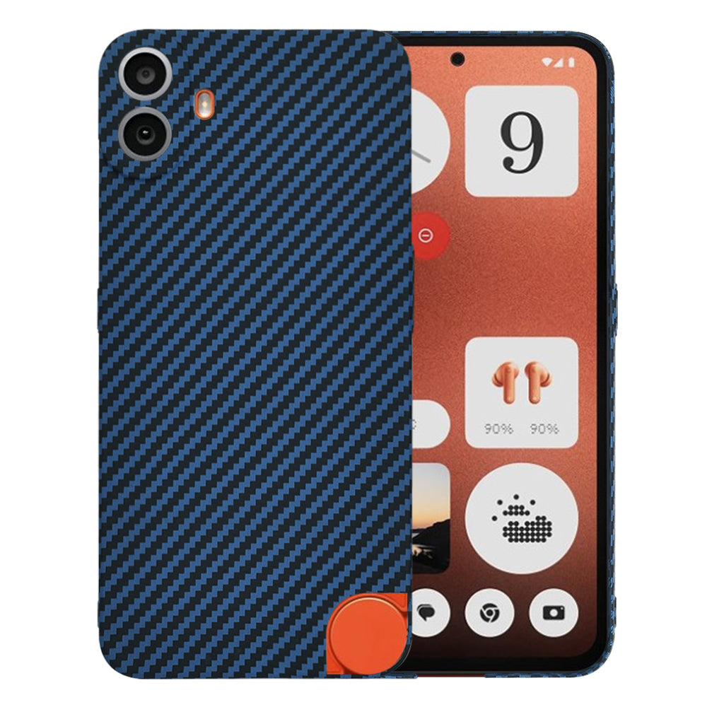 Case for Nothing CMF Phone 1, Techsuit, Carbonite FiberShell, Turquoise