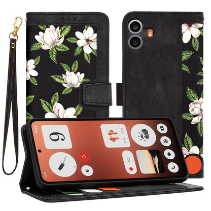 Case for Nothing CMF Phone 1, Techsuit, FlipCraft, Black