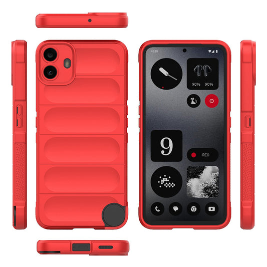Etui na Nothing CMF Phone 1, Techsuit, Magic Shield, Czerwony