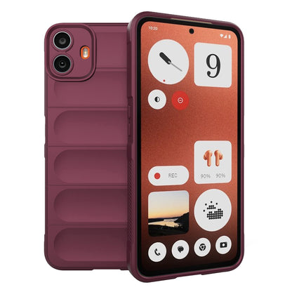 Etui na Nothing CMF Phone 1, Techsuit, Magic Shield, Wiśniowy