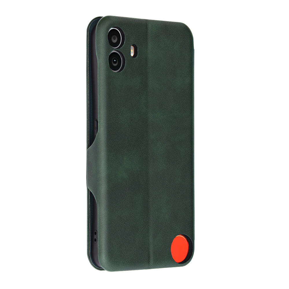 Case for Nothing CMF Phone 1, Techsuit, Safe Wallet Plus, Green