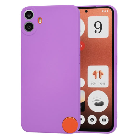 Etui na Nothing CMF Phone 1, Techsuit, SoftFlex, Fioletowy