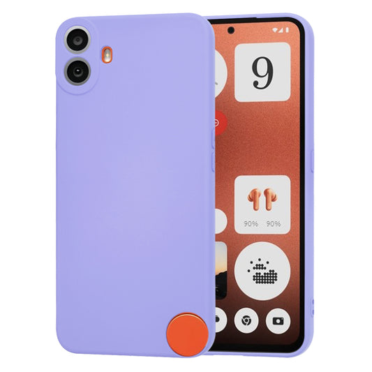 Etui na Nothing CMF Phone 1, Techsuit, SoftFlex, Jasny fiolet