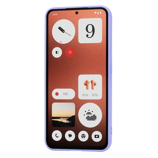 Etui na Nothing CMF Phone 1, Techsuit, SoftFlex, Jasny fiolet