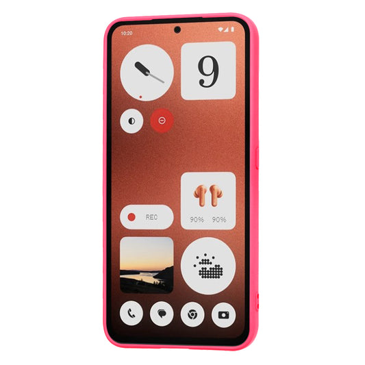 Etui na Nothing CMF Phone 1, Techsuit, SoftFlex, Ciemnoróżowy