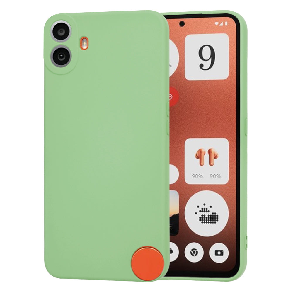 Case for Nothing CMF Phone 1, Techsuit, SoftFlex, Light Green