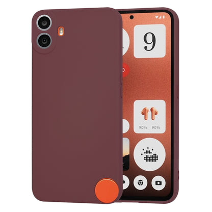 Etui na Nothing CMF Phone 1, Techsuit, SoftFlex, Wiśniowy
