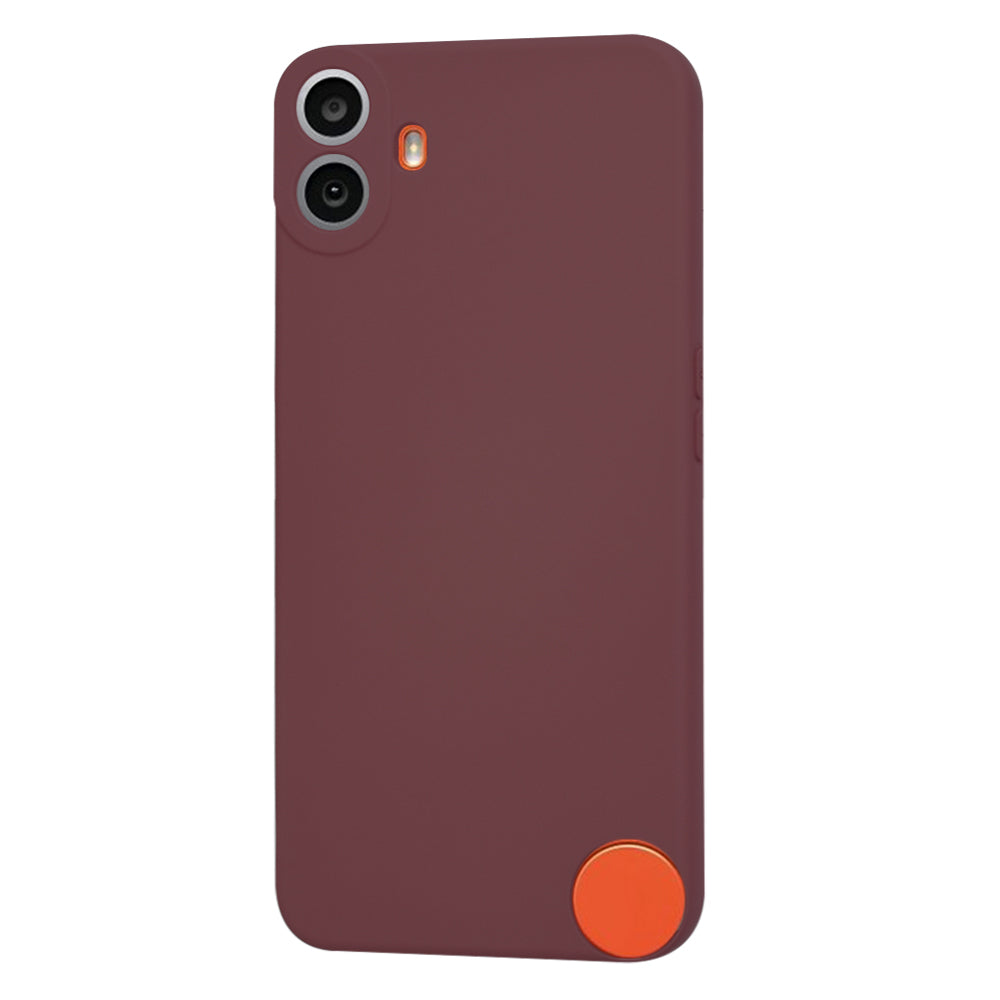 Etui na Nothing CMF Phone 1, Techsuit, SoftFlex, Wiśniowy