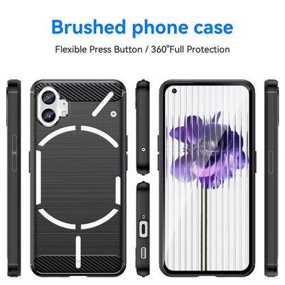 Etui na Nothing Phone (1), Techsuit, Carbon, Czarny