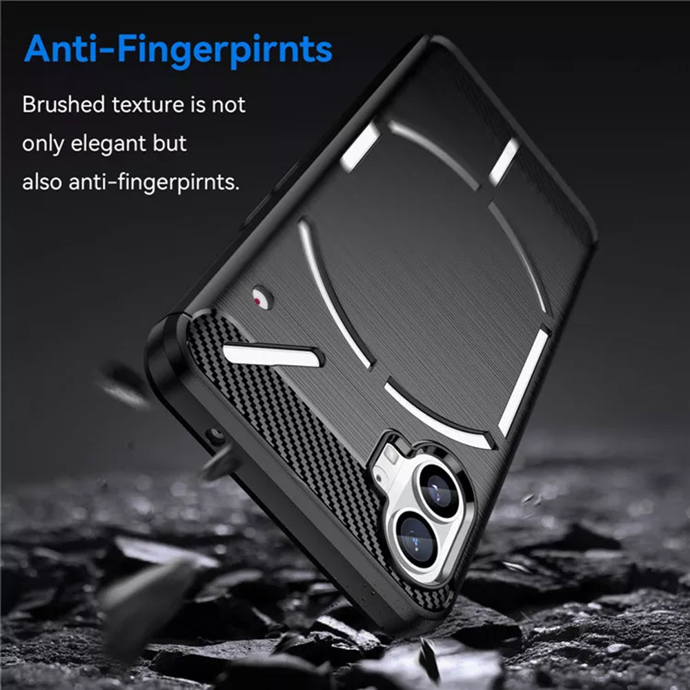 Etui na Nothing Phone (1), Techsuit, Carbon, Czarny
