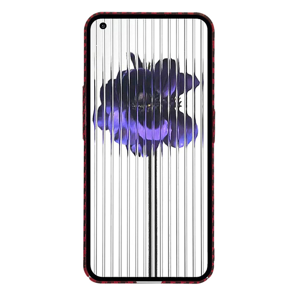 Etui na Nothing Phone (1), Techsuit, Carbonite FiberShell, Czerwony