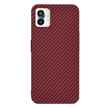 Etui na Nothing Phone (1), Techsuit, Carbonite FiberShell, Czerwony