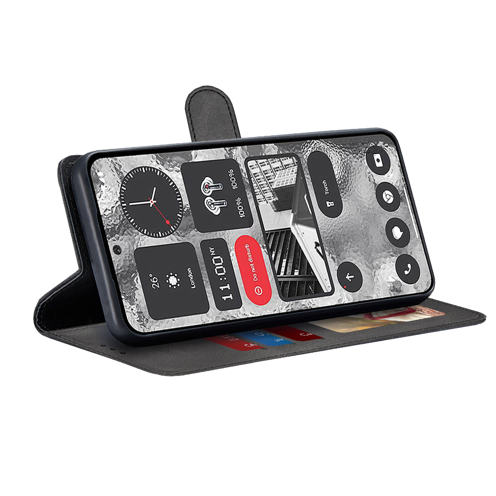 Etui na Nothing Phone (2), Techsuit, Diary Book, czarne