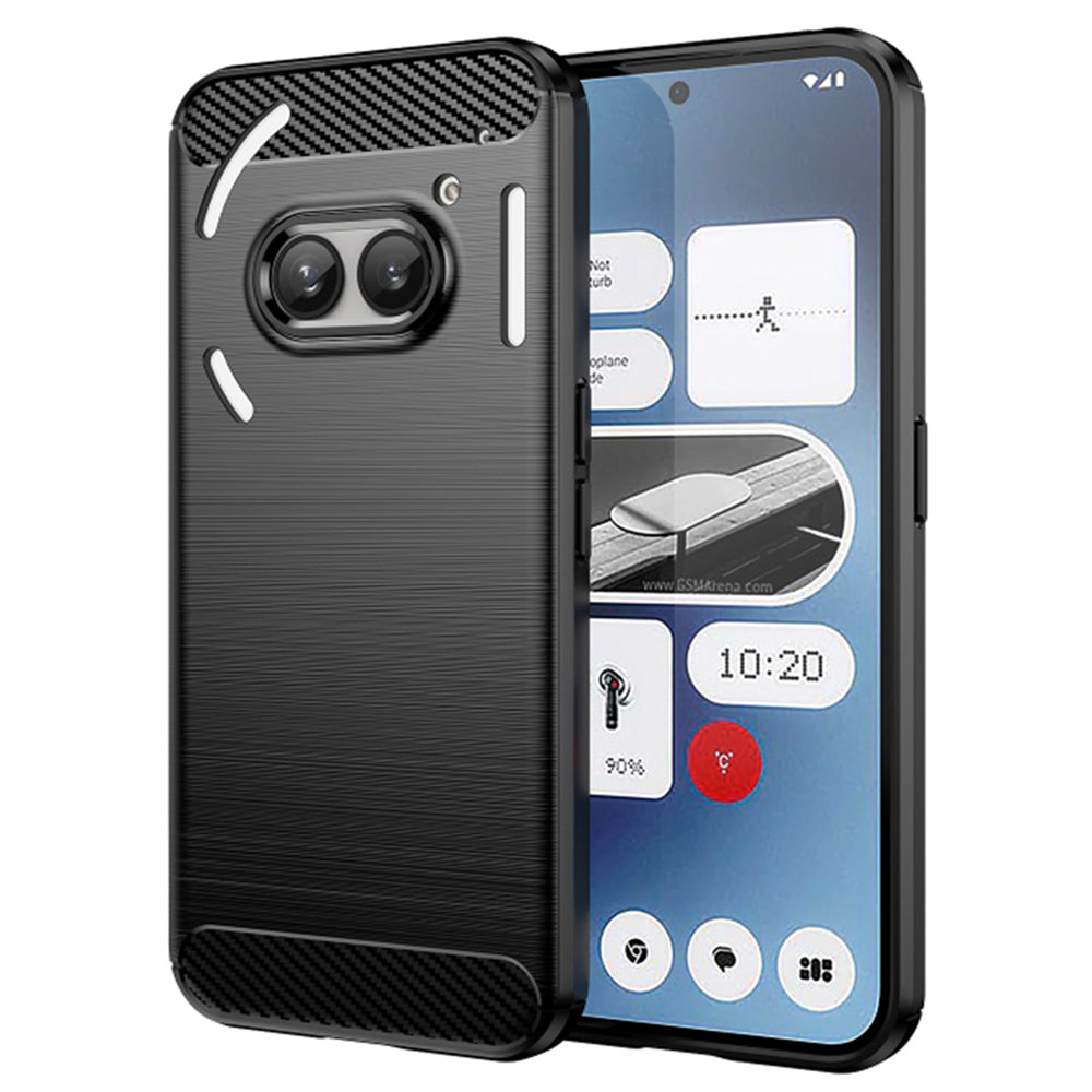 Etui na Nothing Phone (2a) Plus / Phone (2a), Techsuit, Carbon, Czarny