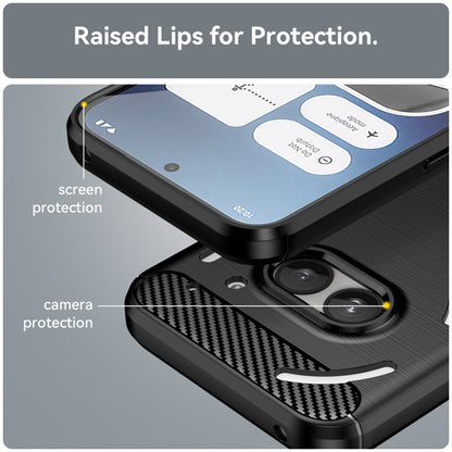 Etui na Nothing Phone (2a) Plus / Phone (2a), Techsuit, Carbon, Czarny