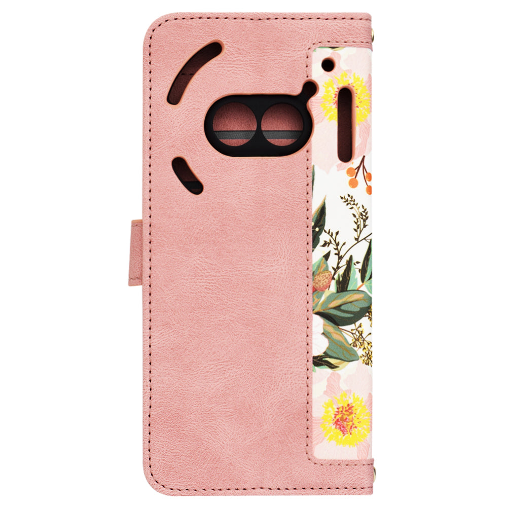 Etui na Nothing Phone (2a) Plus / Phone (2a), Techsuit, FlipCraft, różowe