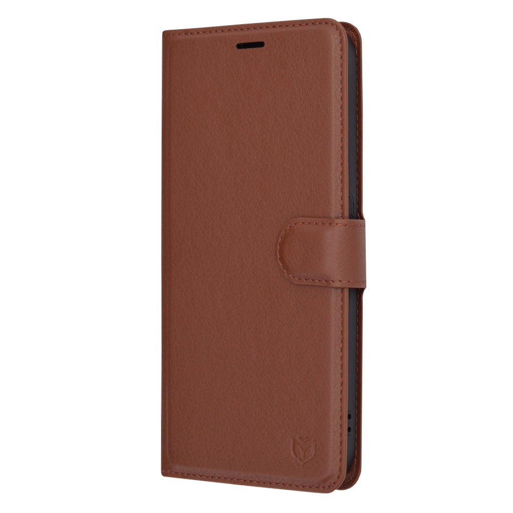 Etui na Nothing Phone (2a) Plus / Phone (2a), Techsuit, Leather Folio, Brązowe