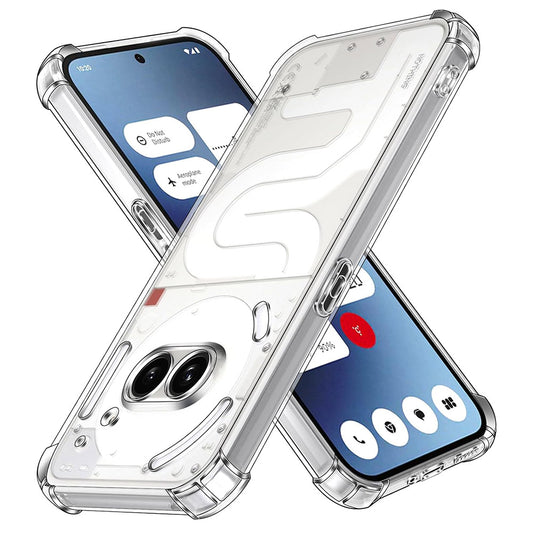 Case for Nothing Phone (2a) Plus / Phone (2a), Techsuit, Shockproof Clear, Transparent