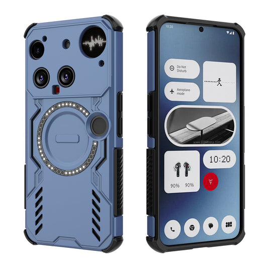 Etui MagSafe do Nothing Phone (3), Techsuit, ArmorMag, Niebieskie