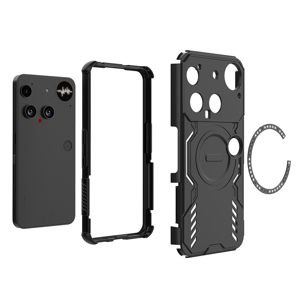MagSafe Case for Nothing Phone (3), Techsuit, ArmorMag, Blue