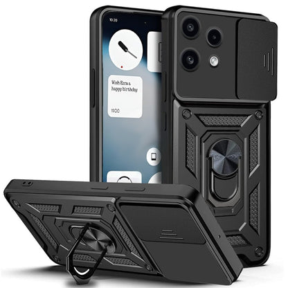 Etui na Nothing Phone (3a) Lite, Techsuit, CamShield, Czarne