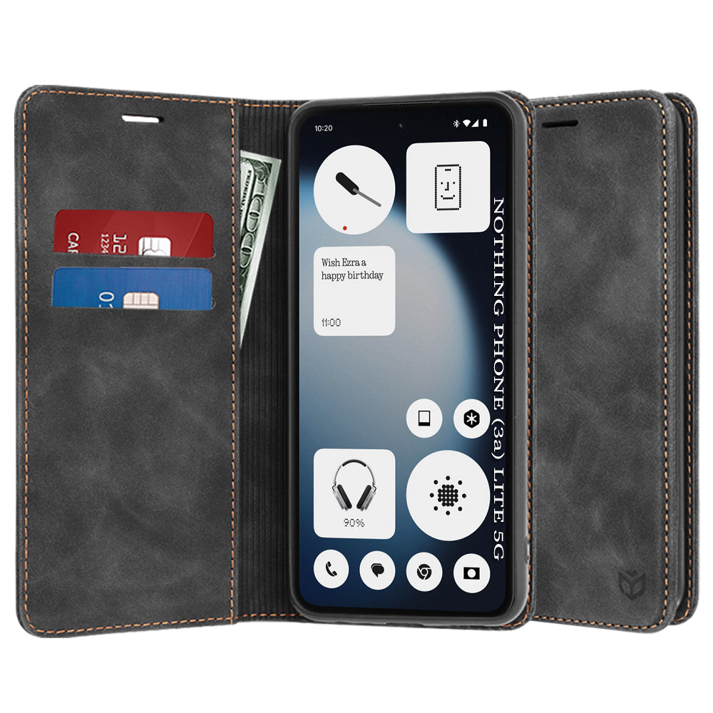 Etui na Nothing Phone (3a) Lite, Techsuit, Confy, Czarne