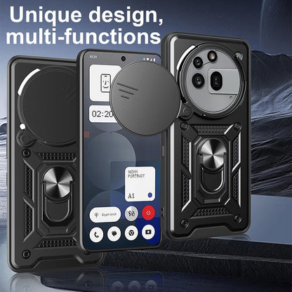 Etui na Nothing Phone (3a) Pro, Techsuit, CamShield, czarne