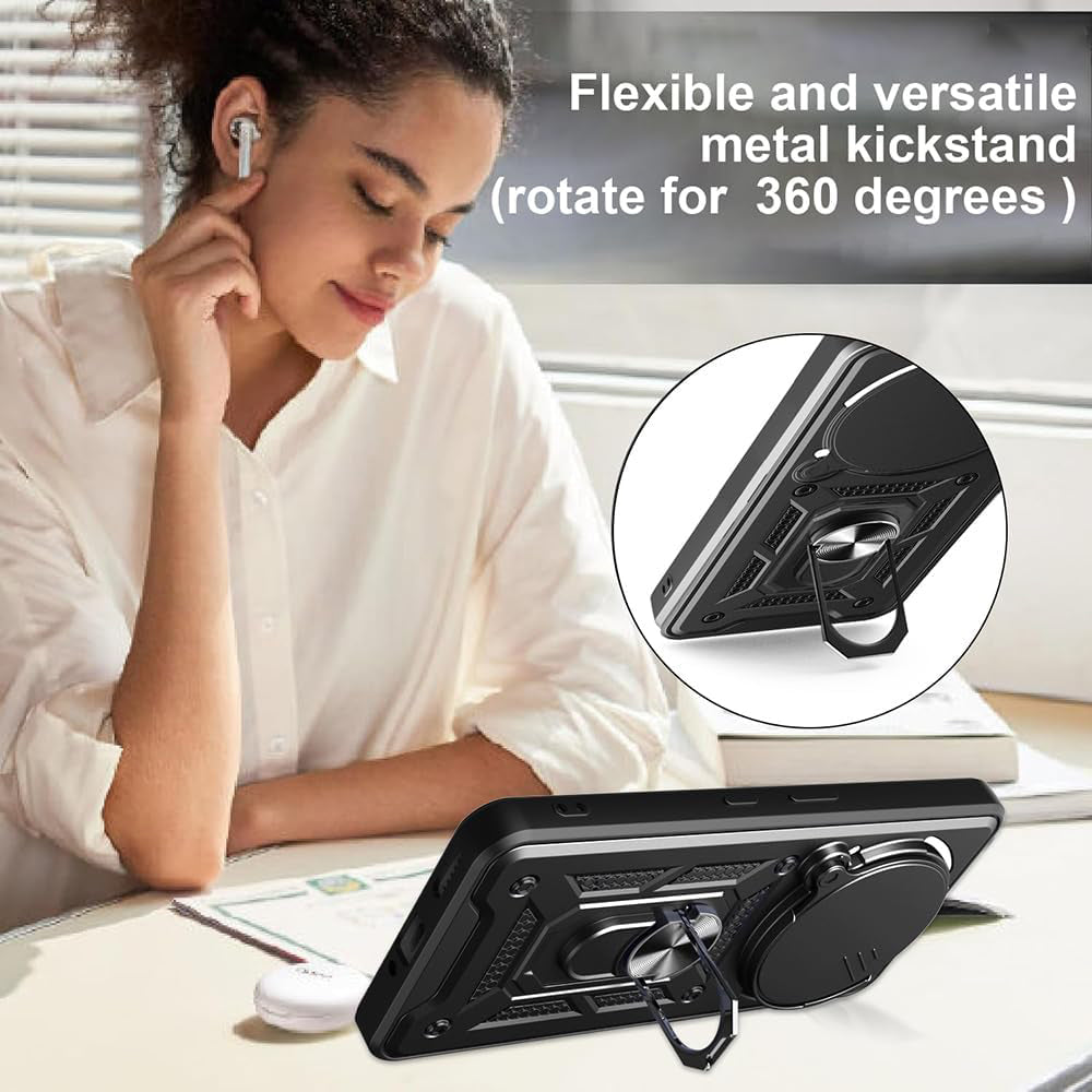 Etui na Nothing Phone (3a) Pro, Techsuit, CamShield, różowe