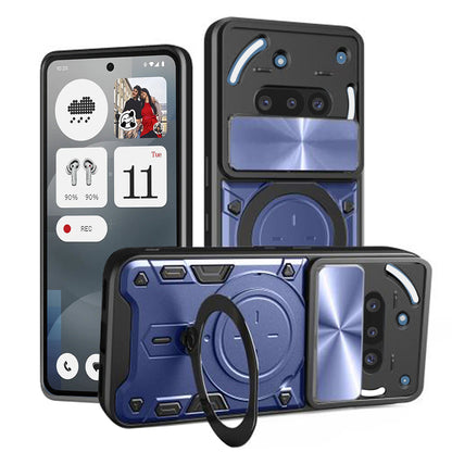 Etui na Nothing Phone (3a), Techsuit, CamGuard Pro, Niebieskie