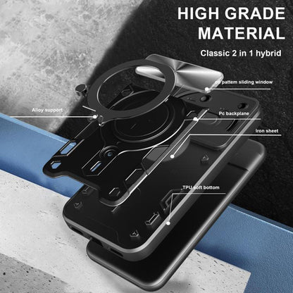 Etui na Nothing Phone (3a), Techsuit, CamGuard Pro, Niebieskie