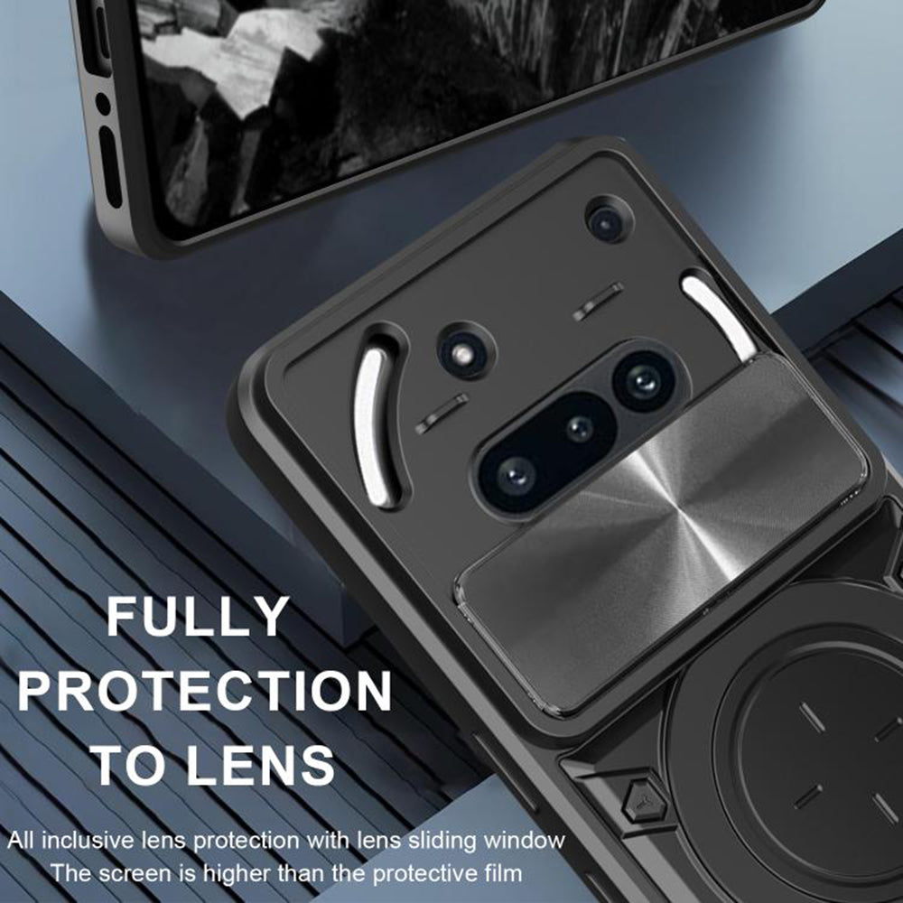 Etui na Nothing Phone (3a), Techsuit, CamGuard Pro, Fioletowy
