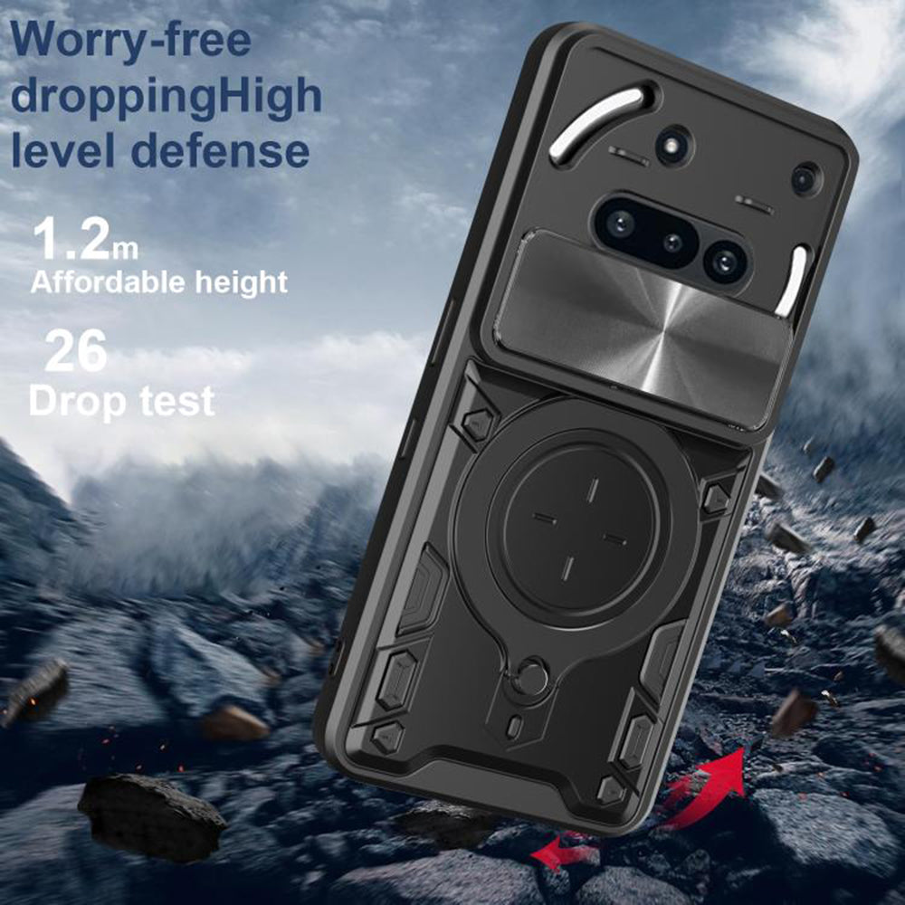 Etui na Nothing Phone (3a), Techsuit, CamGuard Pro, Fioletowy