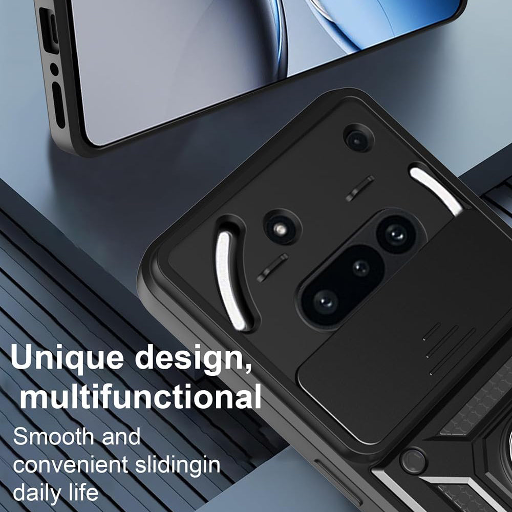 Case for Nothing Phone (3a), Techsuit, CamShield, Blue