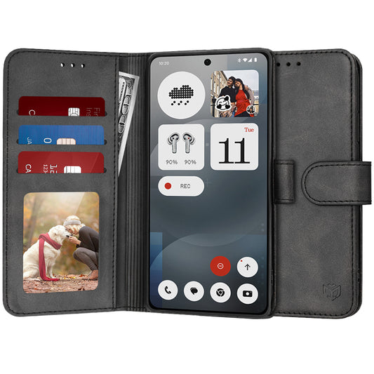 Etui na Nothing Phone (3a), Techsuit, Diary Book, czarne