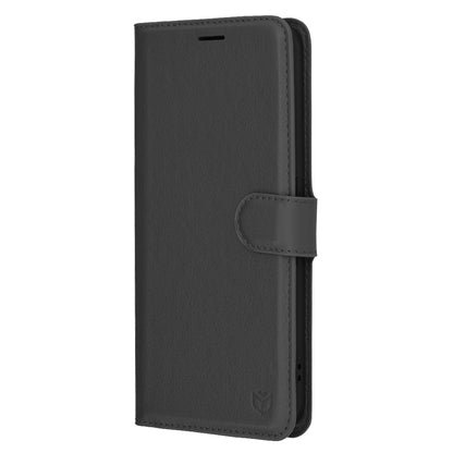 Case for Nothing Phone (3a), Techsuit, Leather Folio, Black