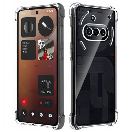 Etui na Nothing Phone (3a), Techsuit, Shockproof Clear, Przezroczyste