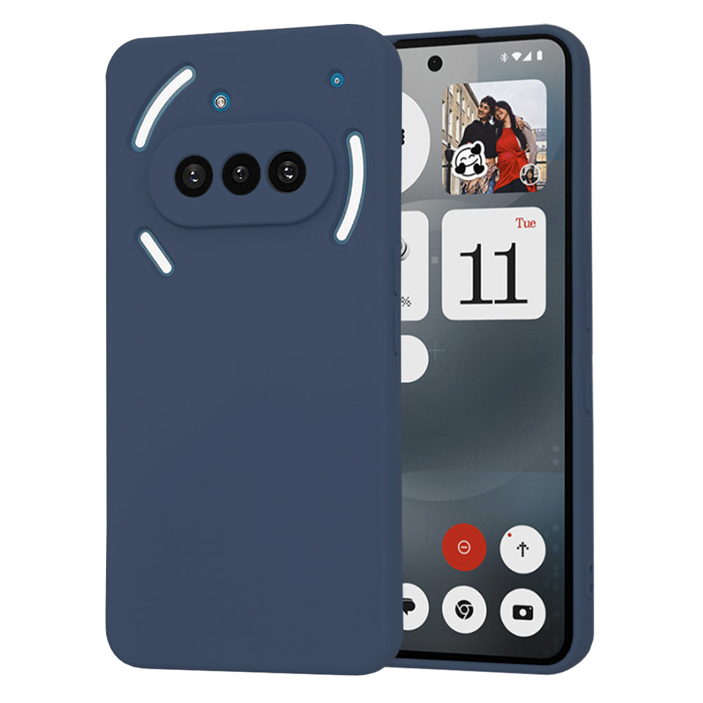 Etui na Nothing Phone (3a), Techsuit, SoftFlex, Granatowy